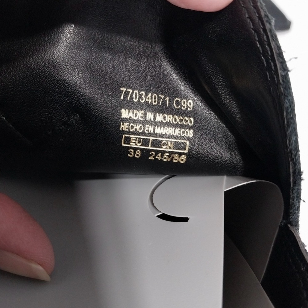 Mango Black Leather Boots - Picture 12 of 13